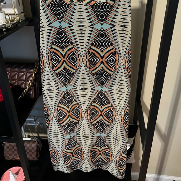 Maxi Skirt, Multi Pattern, Charlotte Russe brand - Picture 3 of 5